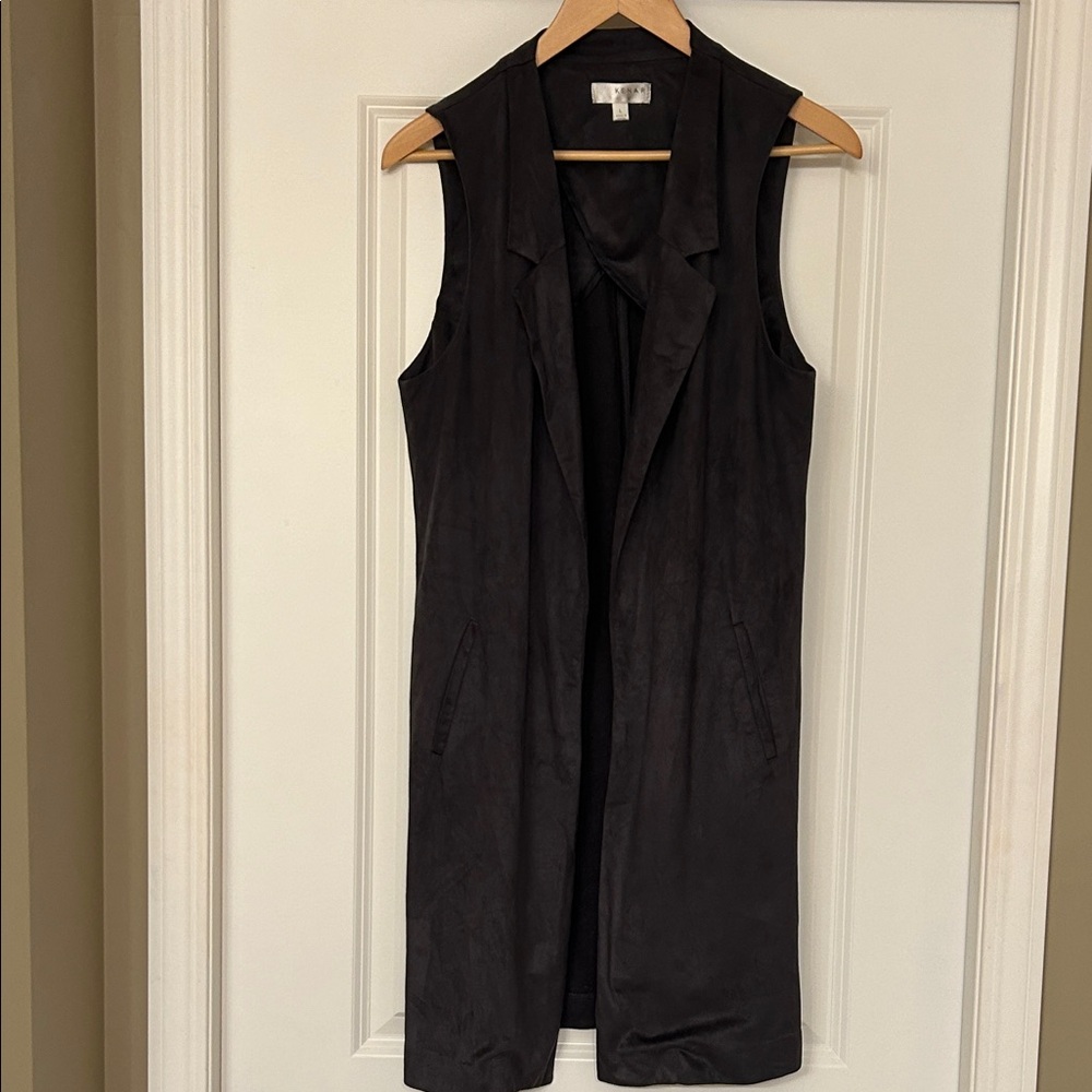 Kenar Grey Sleeveless Vest